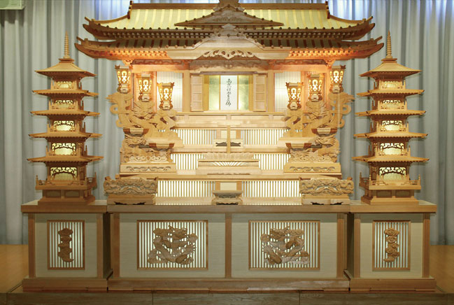 売市玉泉院 会員プラン36 祭壇